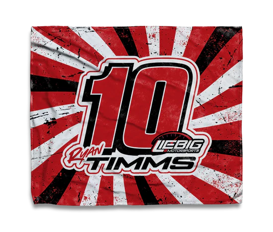 Ryan Timms #10 Sunburst Plush Blanket-Size 60x70