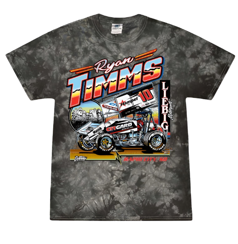 Ryan Timms Retro - BLACK TIE DIE