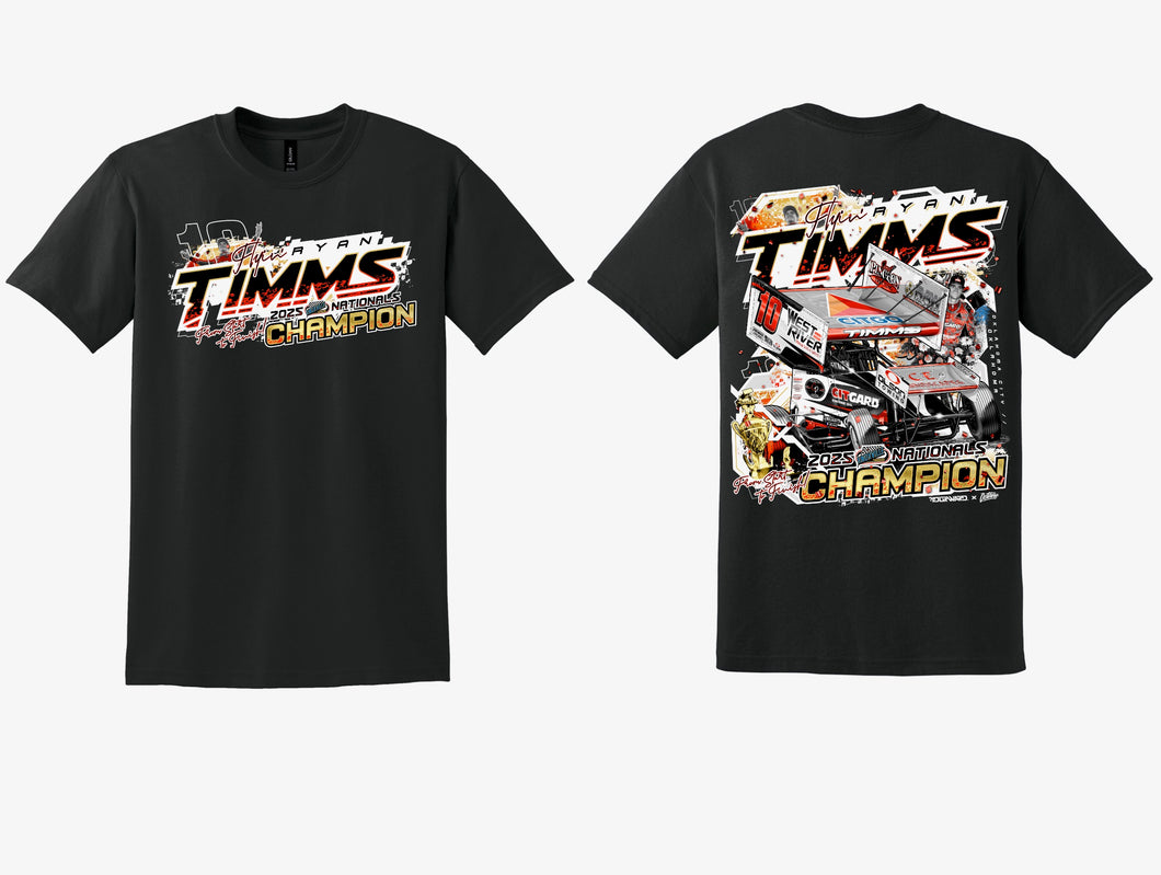 Knoxville Nationals Champion T-Shirt - Black