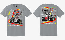 Load image into Gallery viewer, Retro Views T-shirt - Gravel
