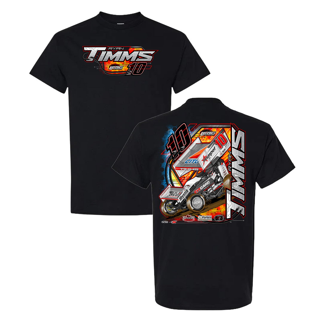 New Ryan #10 T- SHIRT BLACK