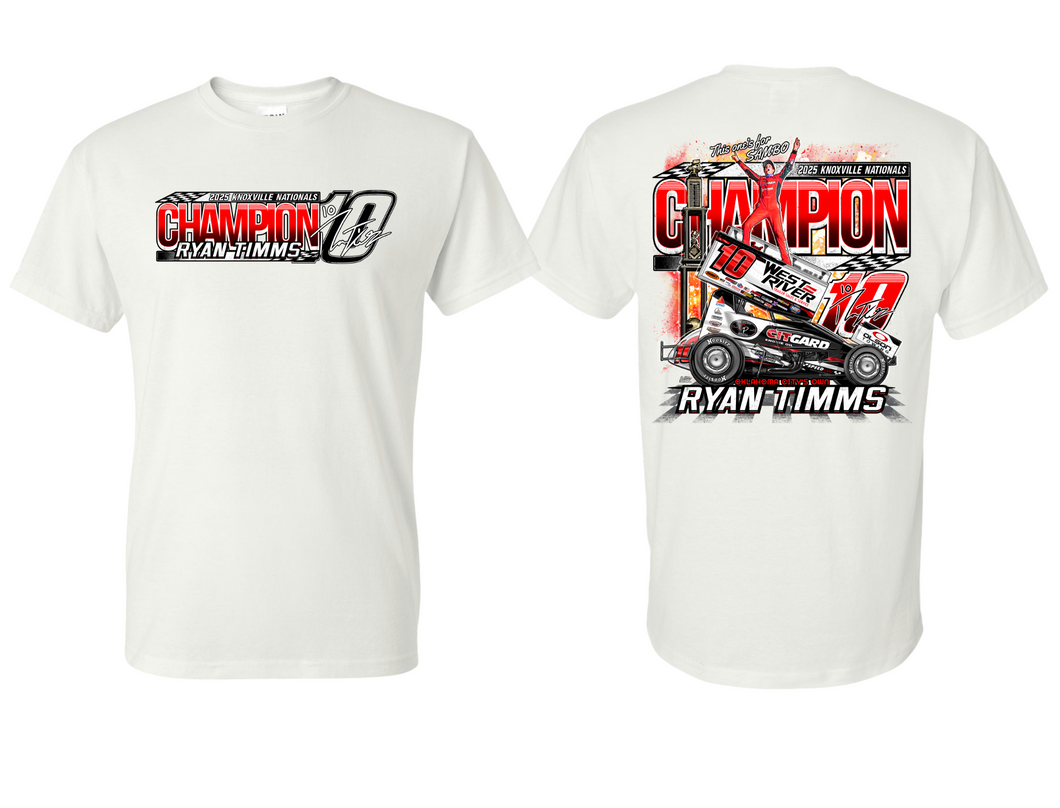 Natty Champ T-Shirt - White